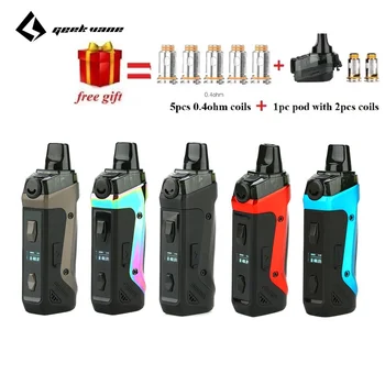 

Free Gift !!! Geekvape Aegis Boost Pod Vape kit w/ 1500mah built-in battery & 3ML Atomizer MTL DTL E Cigarette Vape kit vs Vinci