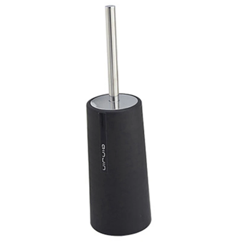Black Plain Toilet Brush Set Bathroom Cleaning Brush Long Handle Toilet Brush Toilet Toilet Brush - Цвет: Black