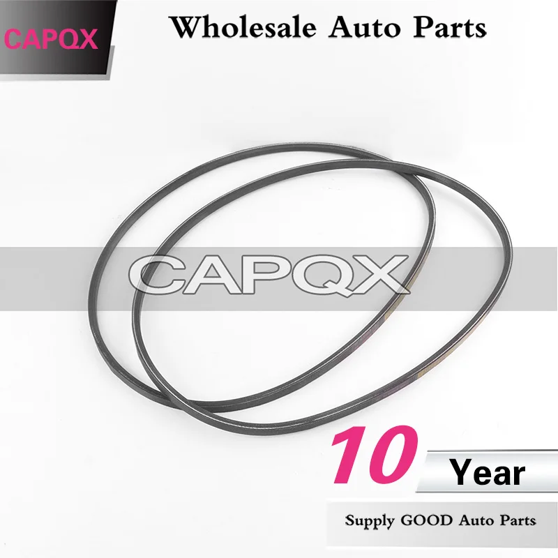 CAPQX 2PCS Fan Belt Alternator OEM#90916-02353 For LAND CRUISER 100 1992-2003 2004 2005 2006 2007 2008 2009 |