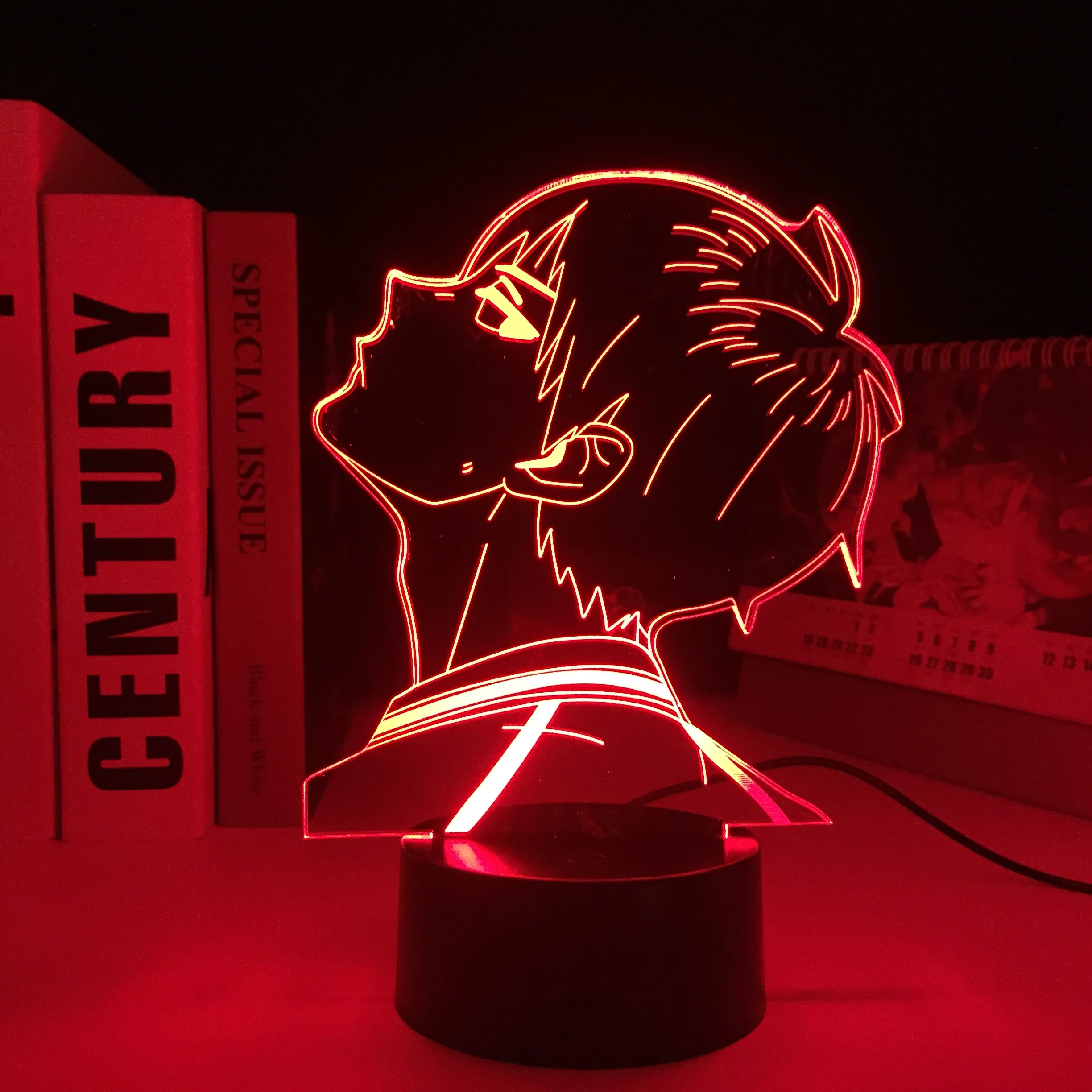Светодиодный ночсветильник с Аниме Haikyuu Tobio Kageyama для детей подарок на день