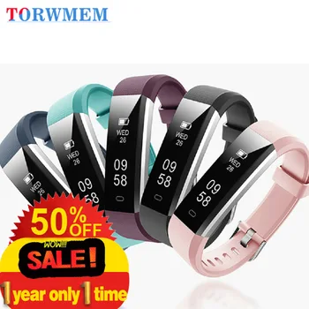 

Hold Mi ID115U Smart Bracelet Pedometer Fitness Tracker Smart band Wristband Android IOS Activity Tracker for Andriod Phone