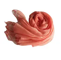 55*180cm Fashion Soft Solid Women 100% Linen Flax Tassel Scarf Summer Travel Sunscreen Long Shawl Elegant Hijab Women Foulard - Image 2