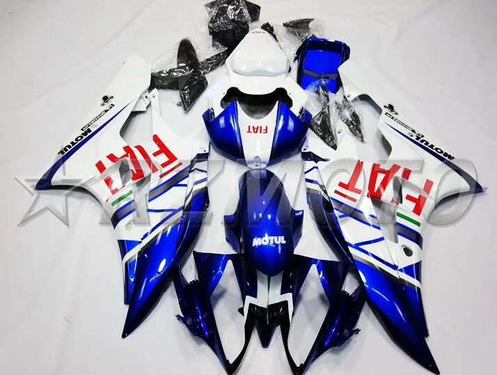 4 подарка ABS полный комплект обтекателей для YAMAHA YZF-R6 2006 2007 Обтекатели набор YZF R6 06 07 литья под давлением пользовательский стиль красный синий