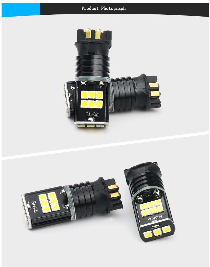 4 шт. дневные ходовые огни PW24W 3030 15smd Golf 7 огни Новые 3 серии вид дневной свет