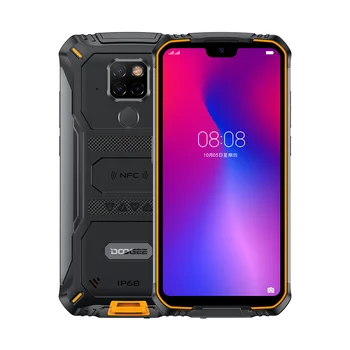 

DOOGEE S68 Pro IP68 Waterproof Cell Phone Helio P70 Octa Core 6GB 128GB Wireless Charge NFC 6300mAh 12V2A Charge 5.84 inch