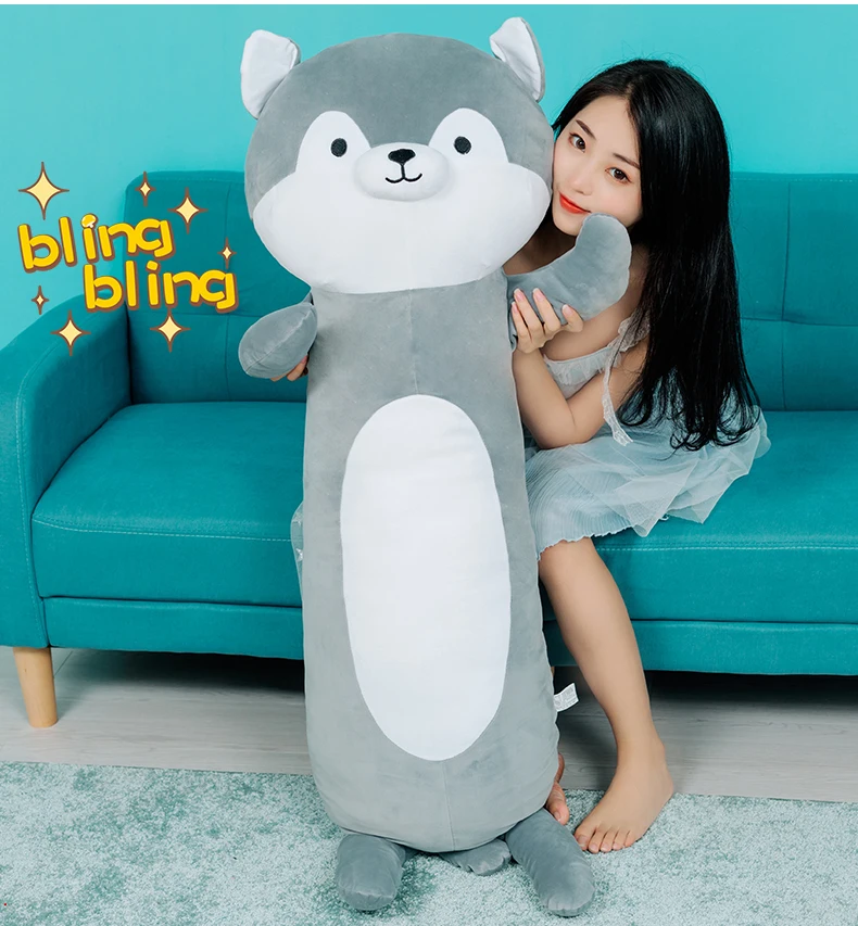 Dog Pillow Stuffed Animals Pillow Pig Rabbit Cushion Birthday Girl Doll Toy Kids Gift