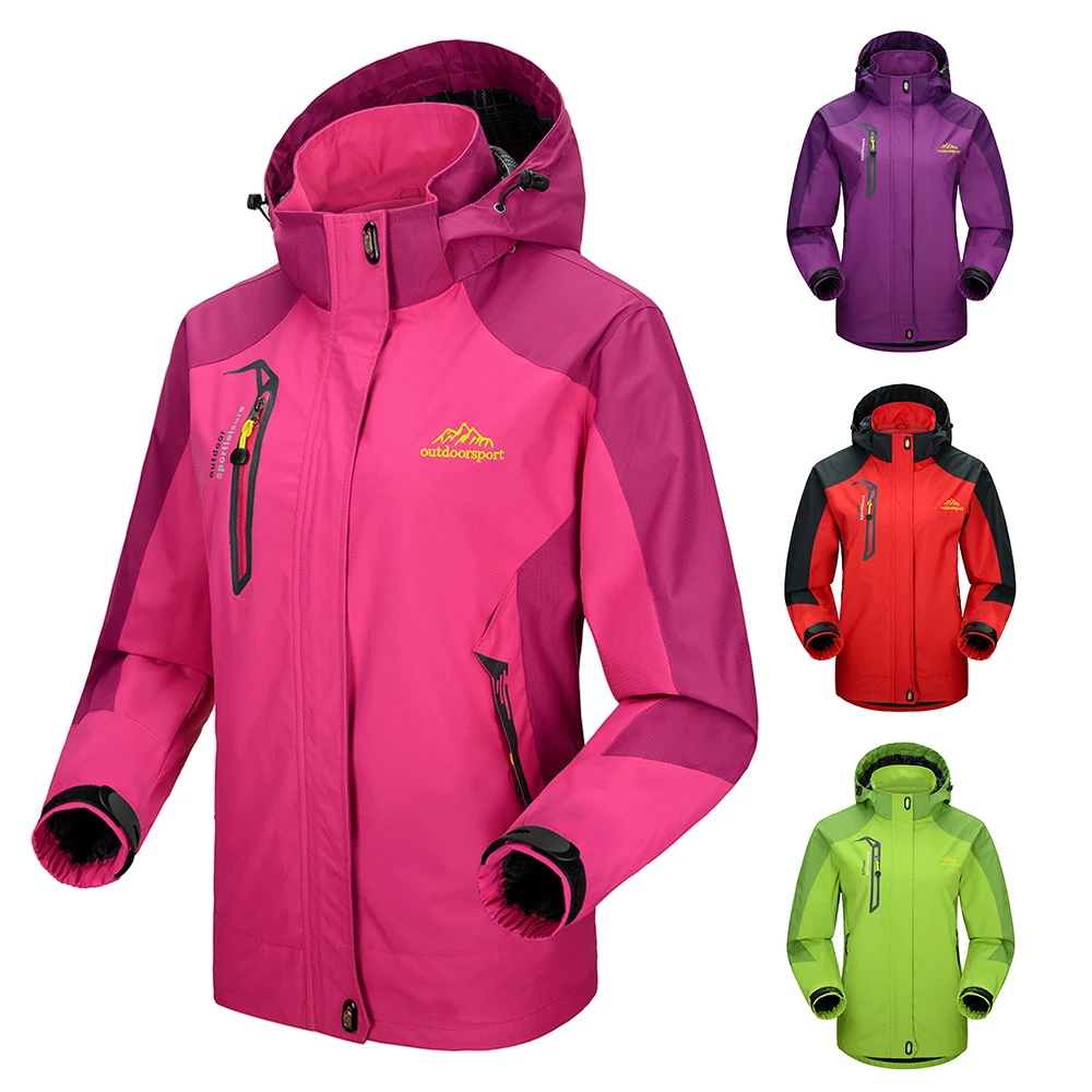 Lixada водонепроницаемая куртка, открытый ветрозащитный плащ, куртка, Охотничья лыжная куртка, Пешие прогулки, кемпинг, рыбалка, Велоспорт Спорт для женщин