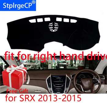 

Car Dashboard Cover Mat for Cadillac SRX 2013 2014 2015 Right Hand Drive Dashmat Pad Dash Mat Covers Dashboard Accessories