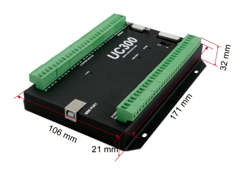 Mach3 карта контроля USB UC300 фрезерный станок с ЧПУ 3/4/5/6 оси движения Управление карты коммутационная плата для DIY фрезерный станок с ЧПУ машина