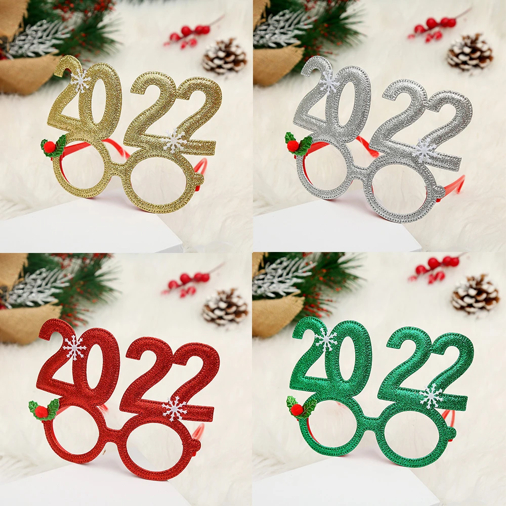 Christmas Party Prizes 2022 New Year 2022 Glasses Frame Christmas Decorations Kid Toys Navidad Gifts  Christmas Costumes New Year Eve Party Favors Decoration|Party Diy  Decorations| - Aliexpress
