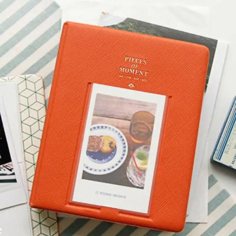 64 альбом с карманами чехол для хранения Polaroid фото FujiFilm Instax Mini
