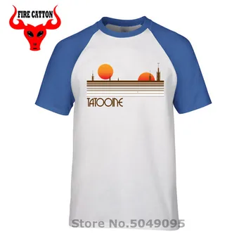 

Star Visit Tatooine T-Shirt Pure Cotton Vintage Style Death Wars Tee Short Sleeve O Neck Breathable Leisure T Shirt Stylish Tops