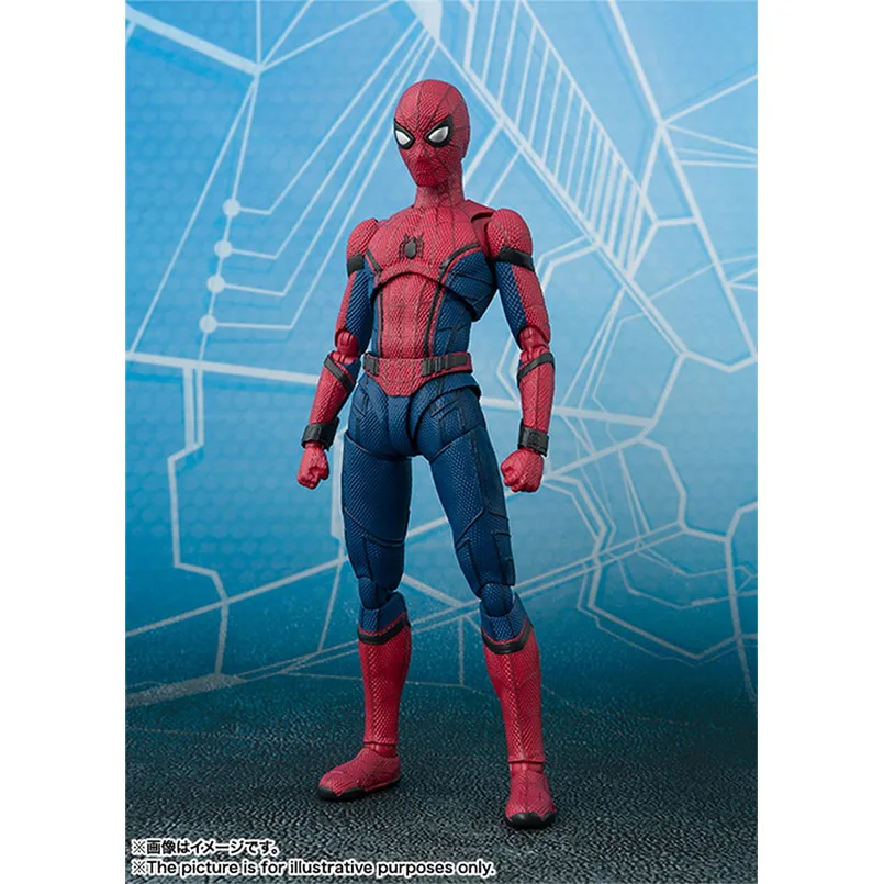 15cm Spider-Man Homecoming PVC Action Figure - Avengers Super Hero SpiderMan Collectible Model Toy Gift image 2