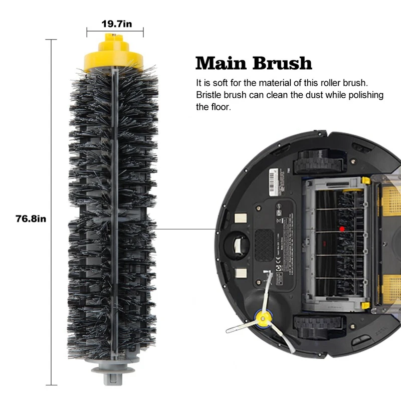 Комплект аксессуаров для IROBOT Roomba 700 серии 700 720 750 760 765 770 772 772E 774 775 776 776P 780 782 782E 785 786 786P 79