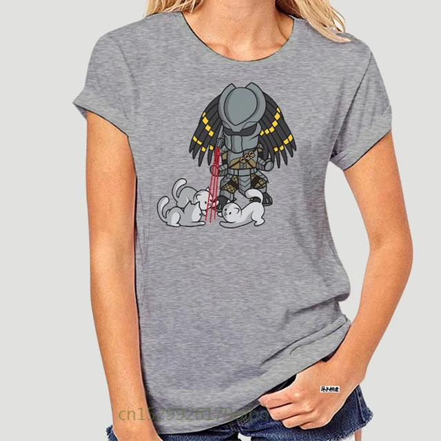 Predator Cat Laser Sight Adult T Shirt 