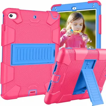 

Rugged Drop Protection Children Tablet Case for ipad mini 4 mini 5 7.9 inch Silicon and PC Kickstand Stand Cover Funda+pen