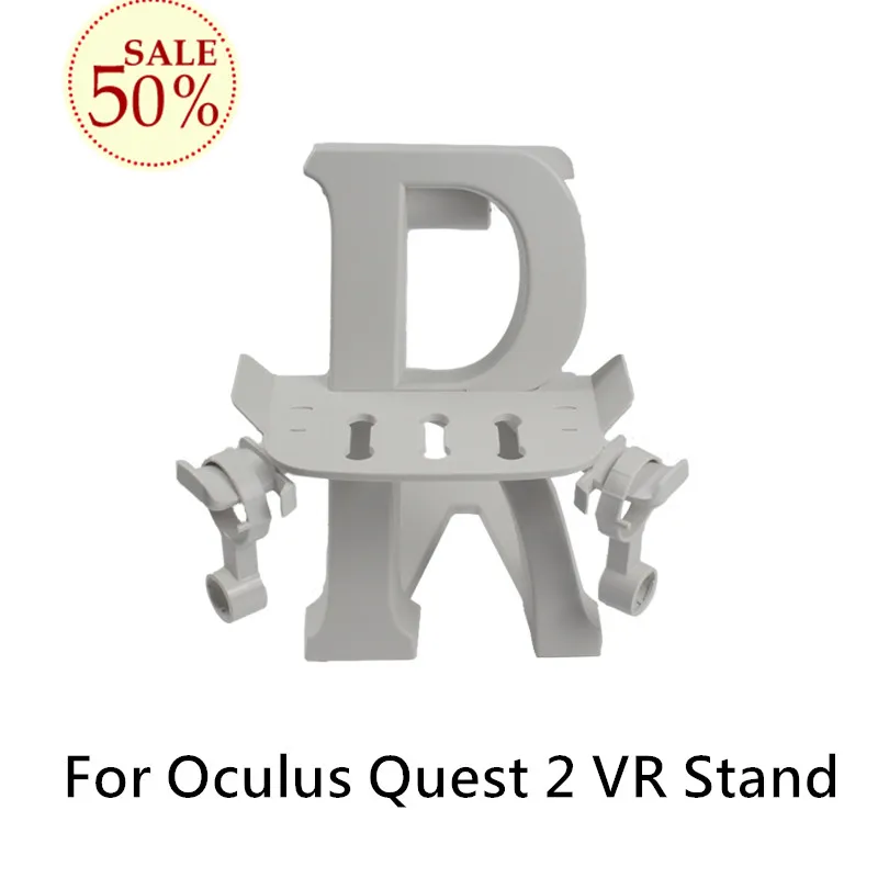 Soporte para VR para Oculus Quest 2 VR, soporte para pantalla de auriculares, controlador de juego, montaje para almacenamiento para Oculus Quest 1/2 Rift S, accesorios