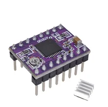 Acessórios da impressora 3d at2100 stepper motor driver placa módulo mudo compatível com tmc2208 driver