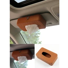Коробка для салфеток на спинку сиденья солнцезащитный козырек Авто крыша подвесной Тип салфетка ручка для мешка для хранения автомобиля интерьерные аксессуары для дома/автомобиля