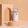 Cute Cow Humidifier Portable Female Makeup Water Replenishment Instrument Handheld USB Women Perfume Alcohol Nano Sprayer 3