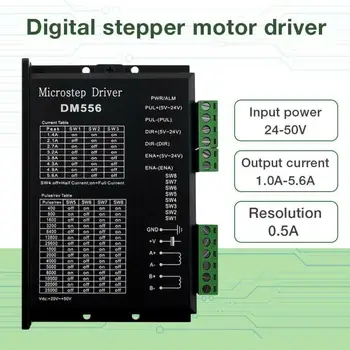 

DM556 Stepper Motor NEMA23 NEMA34 Anti-interference Photoelectric isolation