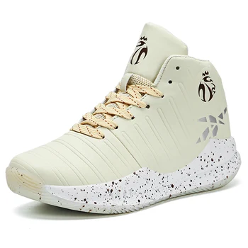 

New Brand Professional Basketball Shoes Men High-top Sport Cushioning Hombre Athletic Mens Shoes Comfortable Basketball Sneakers