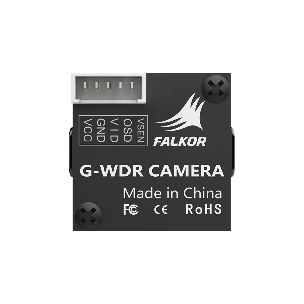 Foxeer Falkor Micro V2 1200TVL FPV камера 1,8 мм объектив GWDR OSD Всепогодная микро камера PAL/NTSC переключаемая для FPV RC Дрон