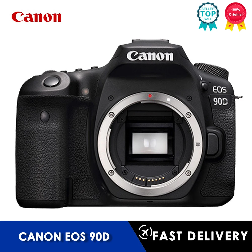 Câmera Canon Eos 90d Dslr Câmeras Dslr AliExpress