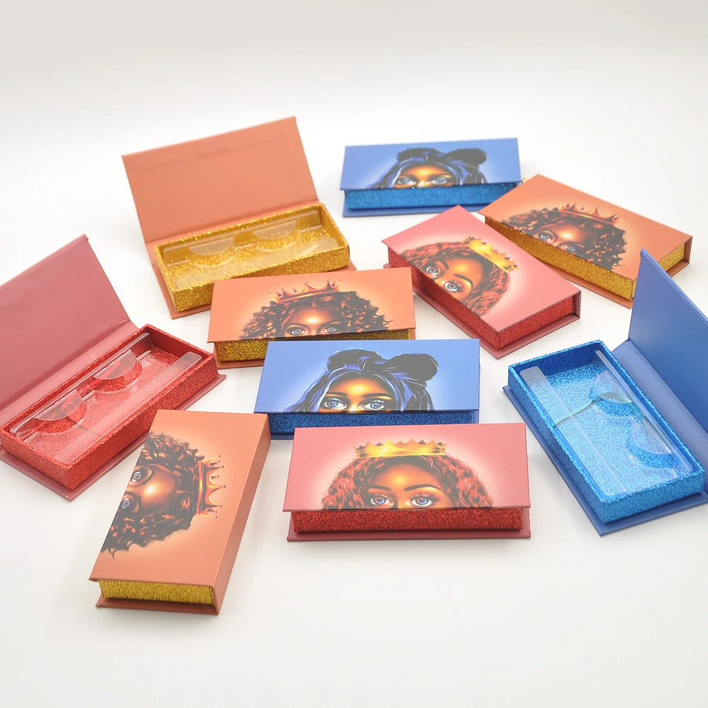 20 шт. коробки для ресниц упаковка оптовая продажа модные новые пустые