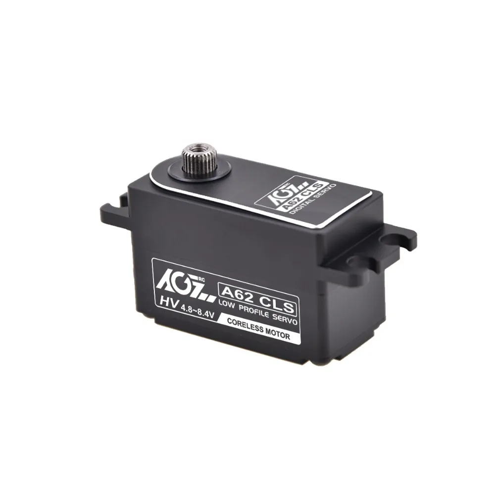 AGF A62BHL 19 кг супер крутящий момент высокая скорость алюминиевый корпус низкопрофильный программируемый бесщеточный сервопривод для моделей rc