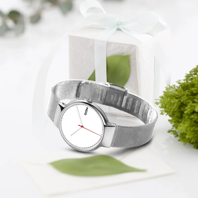 

Hot Selling Watch Fashion Scandinavian Minimalist Watrproof Watch Ultra-Thin Mesh Belt Manufacturers Wholesale a Generation of F