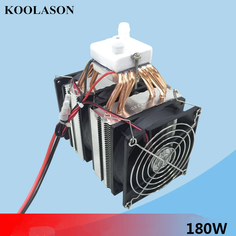 

DC12V 120/180W Computer fish tank semiconductor electronic Peltier refrigeration cold circulating water Chiller machine