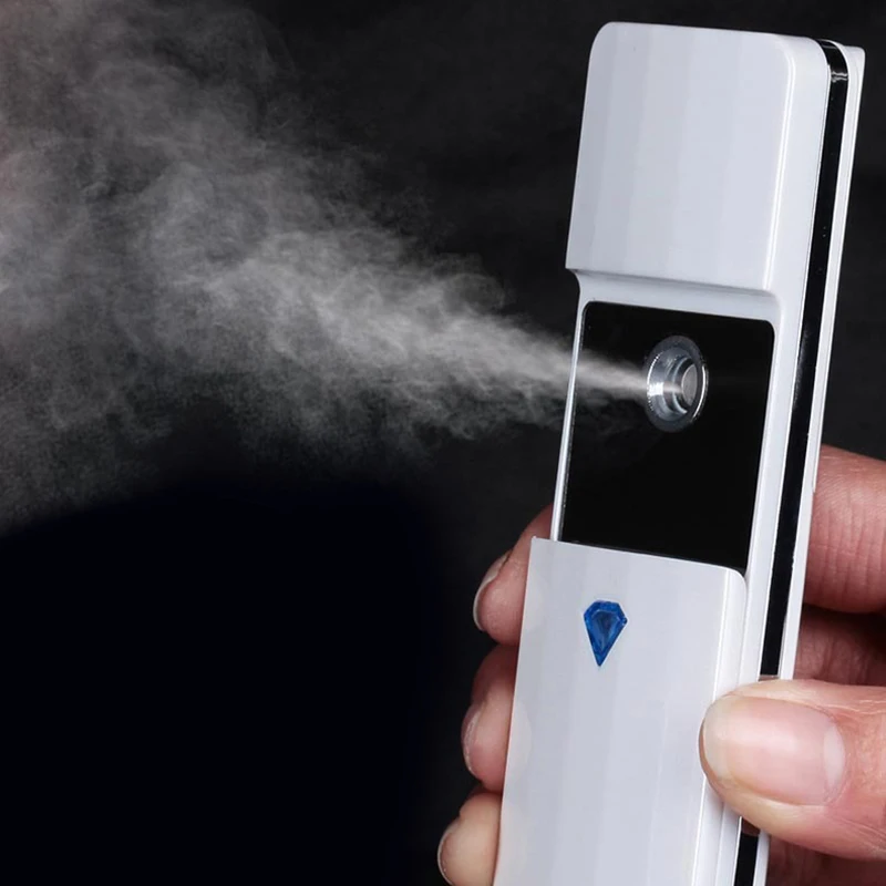 Portable Nano Spray Mist Handy Facial Steamer Mister Usb Rechargeable Face Moisturize Hydrating Sprayer Device Beauty Instrument