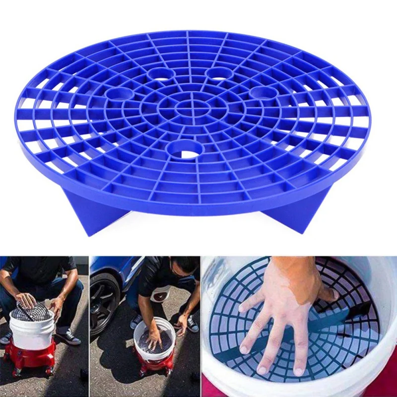 

Car Wash Grit Isolation Net Bucket Insert Car Wash Tool Separate Dirt Washing Bucket Filter Sand Isolation Net