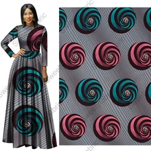 Хлопок ткани африканская Датская восковая Высококачественная принты Анкара Гана голландская настоящая ткань для штор вечерние платья 6 ярдов