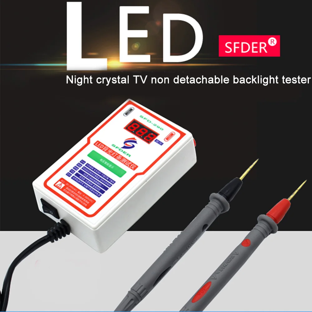 

2019 New LED Tester 0-300V Output LED TV Backlight Tester Multipurpose LED Strips Beads Test Tool Measurement Instruments