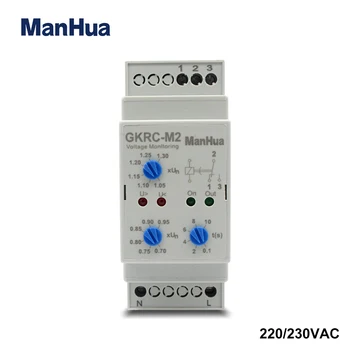 

Manhua GKRC-M2 3 phase Voltage Monitoring relay Phase Failure Relay monitor relay