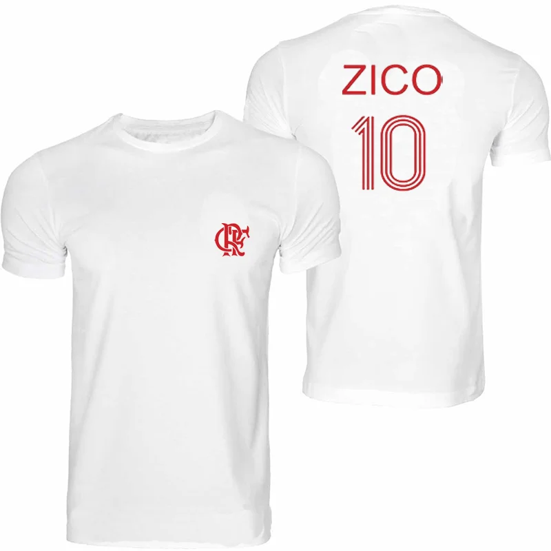 Футболка ZICO Бразилия FLA Мужская GO UDINESE FOOTBALLER LEGEND CAMISETA SOCCERER Касима мужские футболки