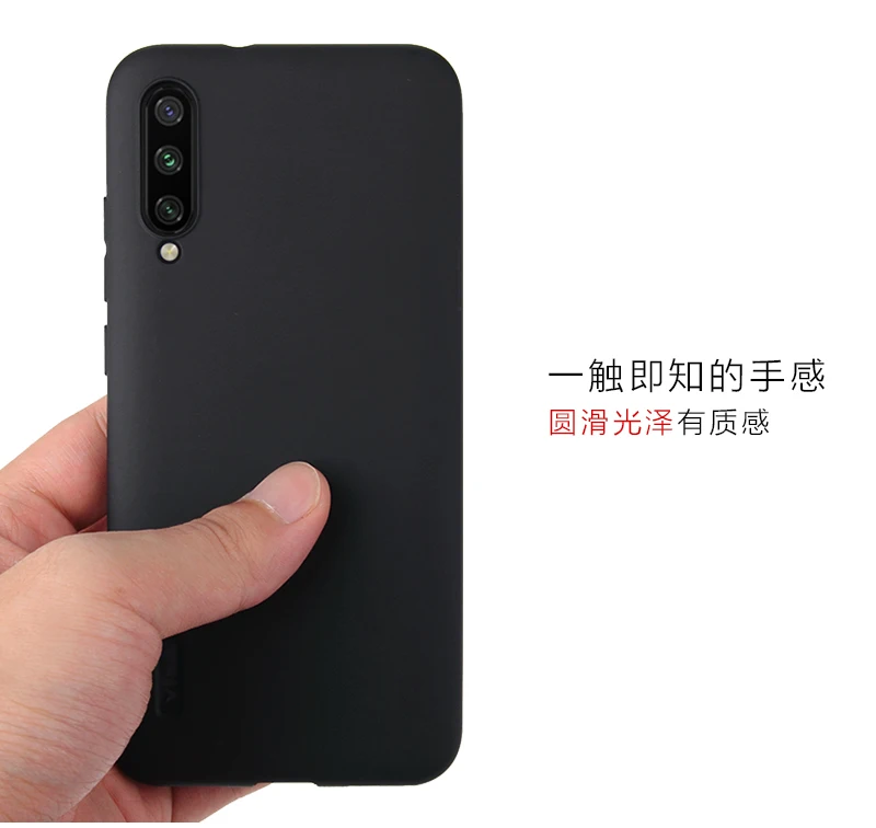 Mờ Soild Màu Mềm Lưng Silicon TPU Cho Xiaomi Mi9lite Kẹo Dẻo Màu Cho XIAOMI Mi 9 Lite Ốp Lưng dành Cho Xiaomi Mi8 Lite