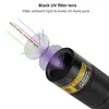 AloneFire SV005 UV Flashlight 365nm Ultra Violets Ultraviolet Invisible USB Torch Black Light Pet Urine Stains Detector Scorpion ► Photo 2/6