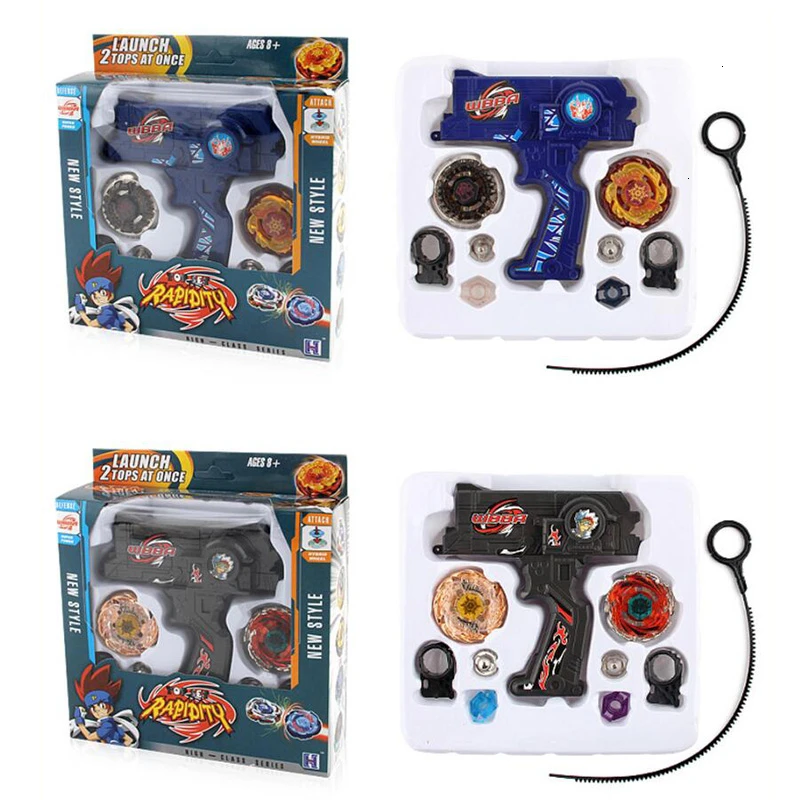 Beyblade Металл Фьюжн-игрушки для продажи спиннинг Топы beyblade игрушки набор игрушечный гироскоп с двойной пусковой установкой ручной Спиннер металлические Топы