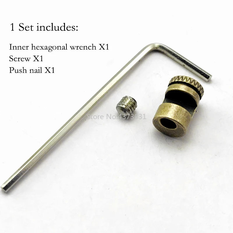 2-Sets-Exquisite-Retro-style-CNC-Technic-EDC-Brass-Knife-Push-Button-Plate-Knife-Pusher-Nail