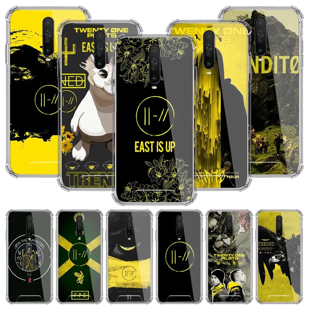 Чехол Twenty One Pilots 21 для Xiaomi Redmi Note 8T 9S 8 9 Pro 7 10X 5G K30 7A 6 чехол телефона из ТПУ с защитой