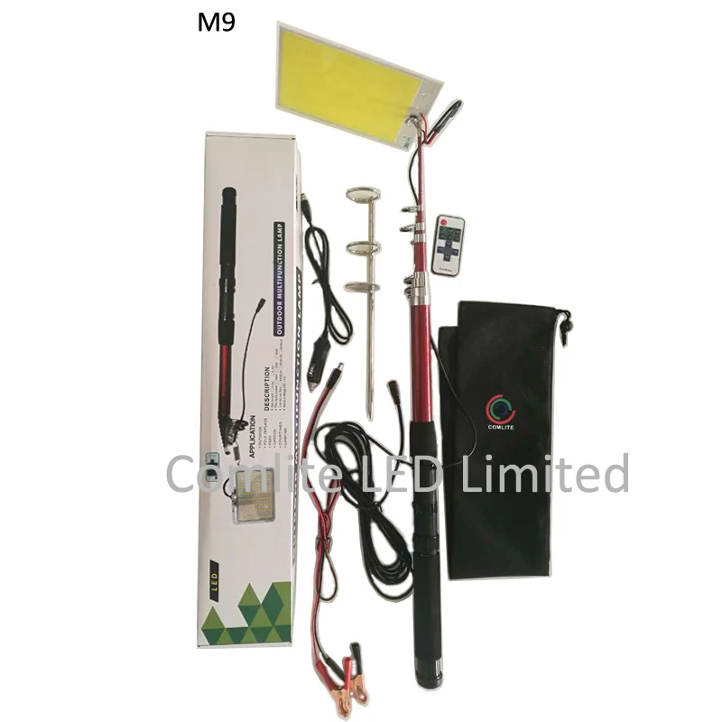 Уличный светодиодный фсветильник для кемпинга с радиочастотным контроллером 12 В