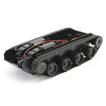 Робот Танк шасси ручной работы DIY Kit светильник амортизированное 130 двигатели светильник баланс демпфирования Танк робот шасси для Arduino SCM