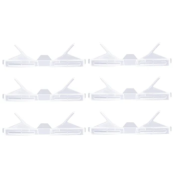 

6Pcs Small Hive Oil Traps Clear Plastic Reusable Hive Trap Beekeeping Tools Plastic Beekeeping Supplies