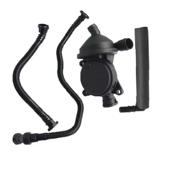 

Crankcase Breather Vent Oil Seperator Valve+Hose Kit For BMW E46 E90 E91 E81 X3 Z4 N42 N46 11617503520 11157513903 11157503524