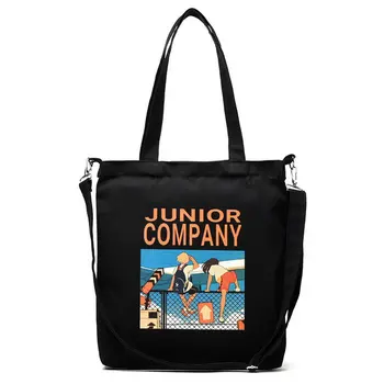 

Korean Style Detachable Shoulder Strap Canvas Bag Female Student Casual Shoulder Bag Large Capacity Messenger Bag Female Handbag