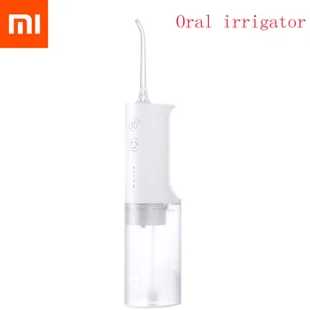 

Original Xiaomi Mijia Mi Oral Irrigator Dental Flusher High Frequency Pulsed Water Flow Voltage Stabilization 4 Gear Level 200ml