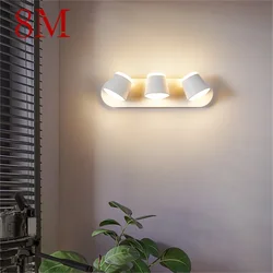 Applique murale LED contemporaine créative, 8M, éclairage d'intérieur pour maison, chevet 